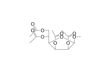 Methyl 2,3,5,6-tetra-O-acetylhexofuranoside