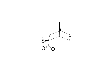 2-exo-Thiomethyl-bicyclo-[2.2.1]-5-heptene-2-endo-carboxylic-acid