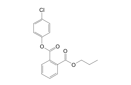 Phthalic acid, 4-chlorophenyl propyl ester