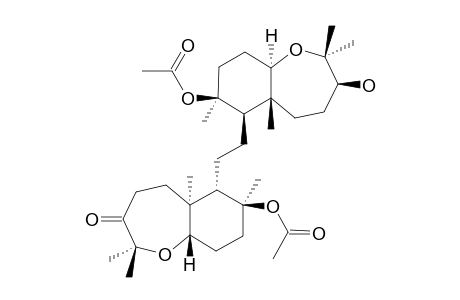 10-ACETOXY-21-DEACETYL-4-OXO-28-HYDRO-RASPACIONIN