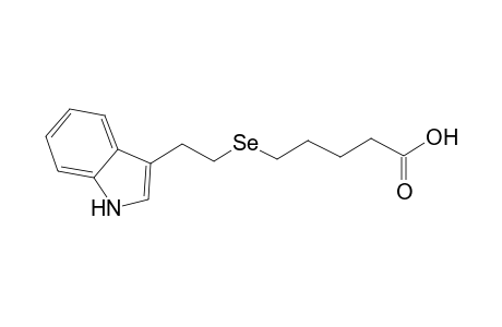 Valeric acid, 5-[(2-indol-3-ylethyl)selenyl]-