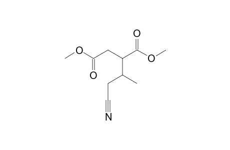 Dimethyl 2-(1-cyanopropan-2-yl)succinate