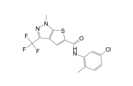 1H-thieno[2,3-c]pyrazole-5-carboxamide, N-(5-chloro-2-methylphenyl)-1-methyl-3-(trifluoromethyl)-