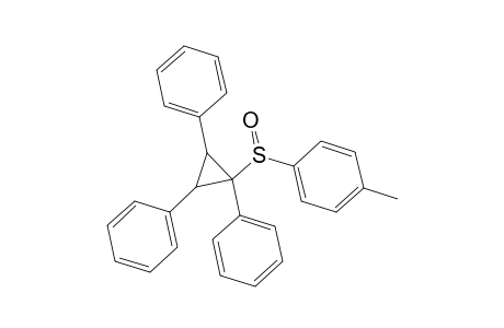 Benzene, 1-methyl-4-[(1,2,3-triphenylcyclopropyl)sulfinyl]-