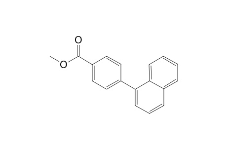 4-Naphthlene-1-ylbenzoic acid methyl ester