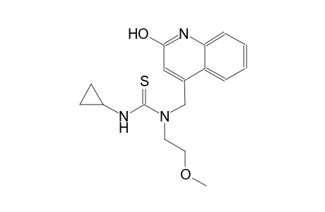 thiourea, N'-cyclopropyl-N-[(2-hydroxy-4-quinolinyl)methyl]-N-(2-methoxyethyl)-