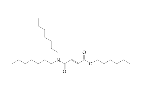 Fumaric acid, monoamide, N,N-diheptyl-, hexyl ester