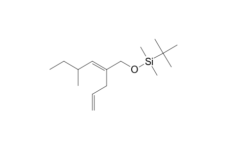 [(S,E)-2-Allyl-4-methylhex-2-enyloxy]-tert-butyldimethylsilane