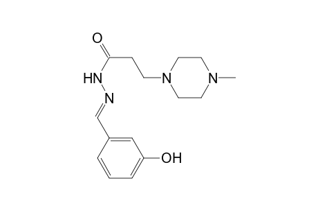 Propiohydrazide, 3-(4-methylpiperazin-1-yl)-N2-(3-hydroxybenzylidene)-