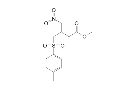 Methyl 4-nitro-3-(tosylmethyl)butanoate