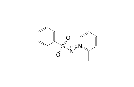 Pyridinium, 2-methyl-1-[(phenylsulfonyl)amino]-, hydroxide, inner salt