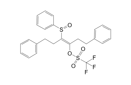 1,6-Diphenyl-3-(phenylsulfinyl)-4-(trifluoromethanesulfonyloxy)-3-hexene