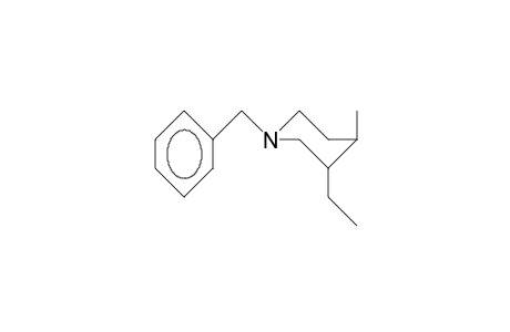 1-Benzyl-trans-3-ethyl-4-methyl-piperidine