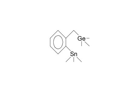 Trimethyl-(2-trimethylstannyl-benzyl)-germane
