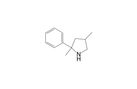2,4-Dimethyl-2-phenylpyrrolidine