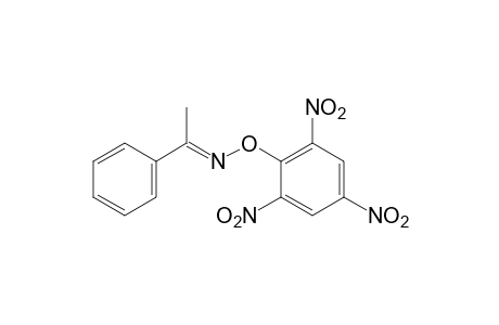 acetophenone, O-(2,4,6-trinitrophenyl)oxime
