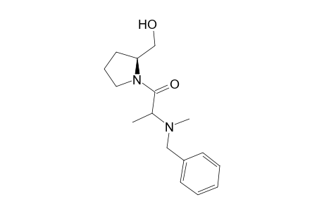 1-[N-Benzyl-N-methylalanyl)-(S)-prolinol