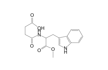 4-([1-(1H-Indol-3-ylmethyl)-2-methoxy-2-oxoethyl]amino)-4-oxobutanoic acid