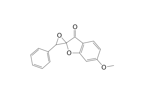 Spiro[benzofuran-2(3H),2'-oxiran]-3-one, 6-methoxy-3'-phenyl-