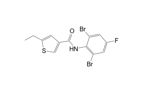 N-(2,6-dibromo-4-fluorophenyl)-5-ethyl-3-thiophenecarboxamide