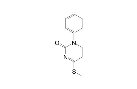 4-METHYLSULFANYL-1-PHENYLPYRIMIDIN-2(1H)-ONE
