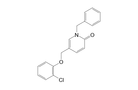 1-Benzyl-5-((2-chlorophenoxy)methyl)pyridin-2(1H)-one