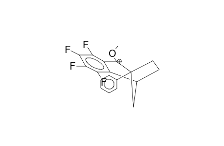 1-PHENYL-2-METHOXY-3,4-TETRAFLUOROBENZOBICYCLO[3.2.1]OCT-3-EN-2-YLCATION