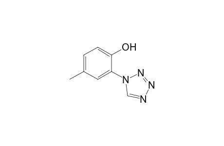 4-Methyl-2-(1H-tetrazol-1-yl)phenol