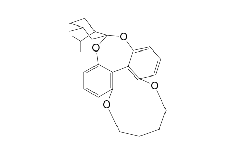 6,6'-Butylenedioxy-2,2'-(6-isopropyl-3-methylcyclohexylidenedioxy)biphenyl