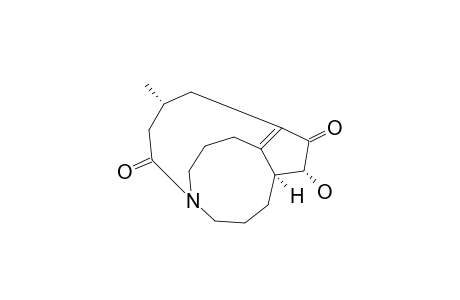 HUPERZINE-T;5-ALPHA-HYDROXY-6-OXODIHYDROPHLEGMARIURINE-A