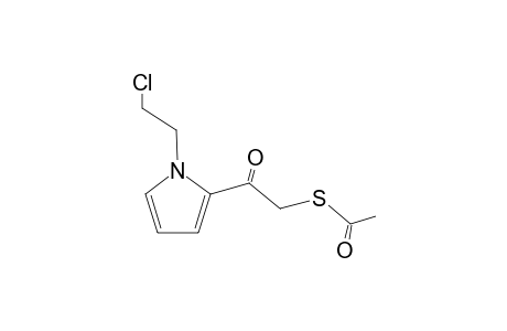 2-(.alpha.-Acetylthioacetyl)-1-(2-chloroethyl)pyrrole