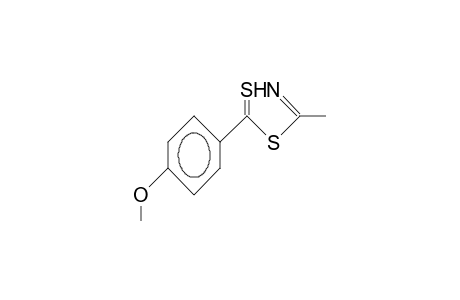 5-(4-Methoxy-phenyl)-3-methyl-1,4,2-dithiazolium cation