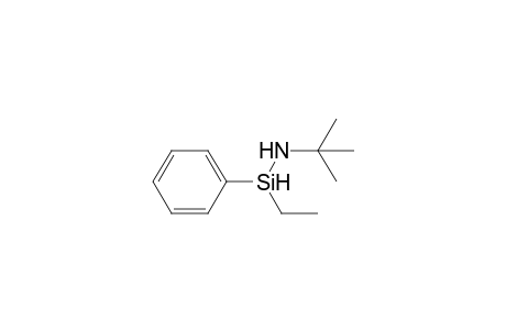 N-tert-butyl-1-ethyl-1-phenylsilylamine