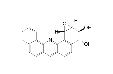 (1S,2R,3S,4R)-3,4-Dihydroxy-1,2-epoxy-1,2,3,4-tetrahydrobenz(c,H)acridine