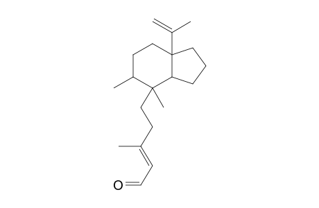 5-(7a-Isopropenyl-4,5-dimethyl-octahydroinden-4-yl)-3-methyl-pent-2-enal
