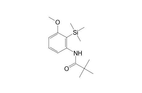 N-[3-Methoxy-2-(trimethylsilyl)phenyl]-2,2-dimethylpropanamide