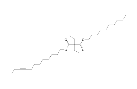 Diethylmalonic acid, decyl dodec-9-ynyl ester