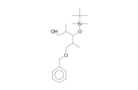 1-O-Benzyl-3-O-[tert-butyl(dimethyl)silyl]-2,4-dideoxy-2,4-dimethylpentitol
