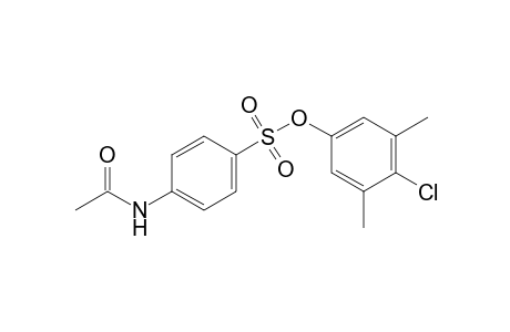 N-acetylsulfanilic acid, 4-chloro-3,5-xylyl ester