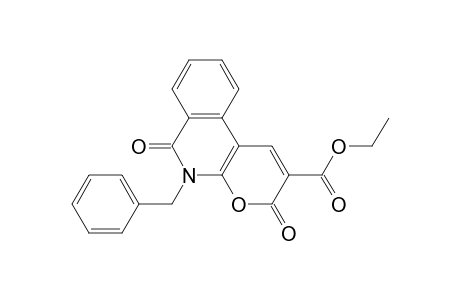 3,6-dioxo-5-(phenylmethyl)-2-pyrano[2,3-c]isoquinolinecarboxylic acid ethyl ester