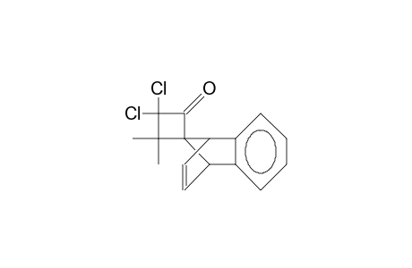 Spiro[cyclobutane-1,9'-[1,4]methanonaphthalen]-2-one, 3,3-dichloro-1',4'-dihydro-4,4-dimethyl-, stereoisomer
