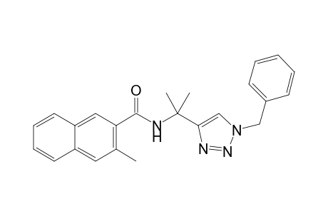 N-[2-(1-Benzyl-1H-1,2,3-triazol-4-yl)propan-2-yl]-3-methyl-2-naphthamide