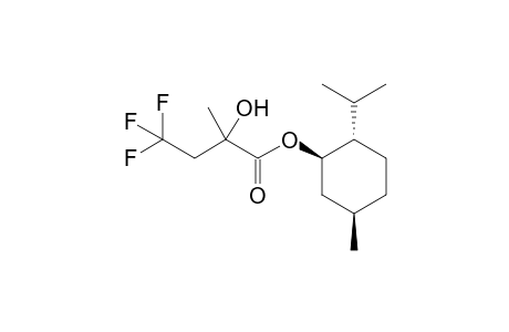 (1R,2S,5R)-5-Methyl-2-(1-methylethyl)cyclohexyl-4,4,4-trifluoro-2-hydroxy-2-methylbutanoate