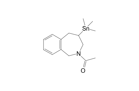 1-(4-(Trimethylstannyl)-4,5-dihydro-1H-benzo[c]azepin-2(3H)-yl)ethanone