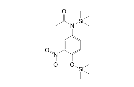 3-Nitro-1-[N-acetyl-N-(trimethylsilyl)amino]-4-[(trimethylsilyl)oxy]-benzene