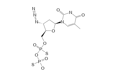 3'-AZIDO-3'-DEOXY-THYMIDINE-5'-O-DITHIODIPHOSPHATE