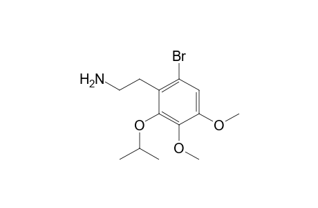 2-(6-Bromo-2-isopropoxy-3,4-dimethoxyphenyl)ethylamine