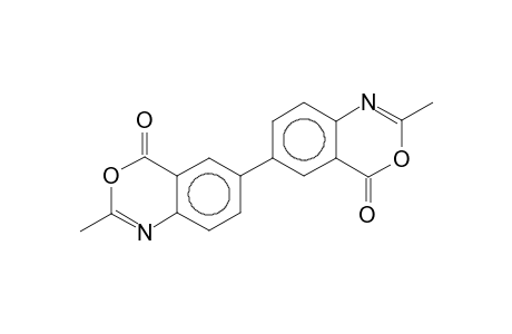 6,6'-Bis(2-methylbenz[d][1,3]oxazin-4-one)