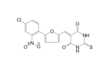 5-{[5-(4-chloro-2-nitrophenyl)-2-furyl]methylene}-2-thioxodihydro-4,6(1H,5H)-pyrimidinedione