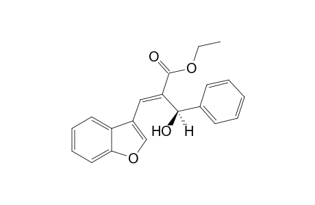 Ethyl (2E)-3-(1-benzofuran-3-yl)-2-[hydroxy(phenyl)methyl]acrylate